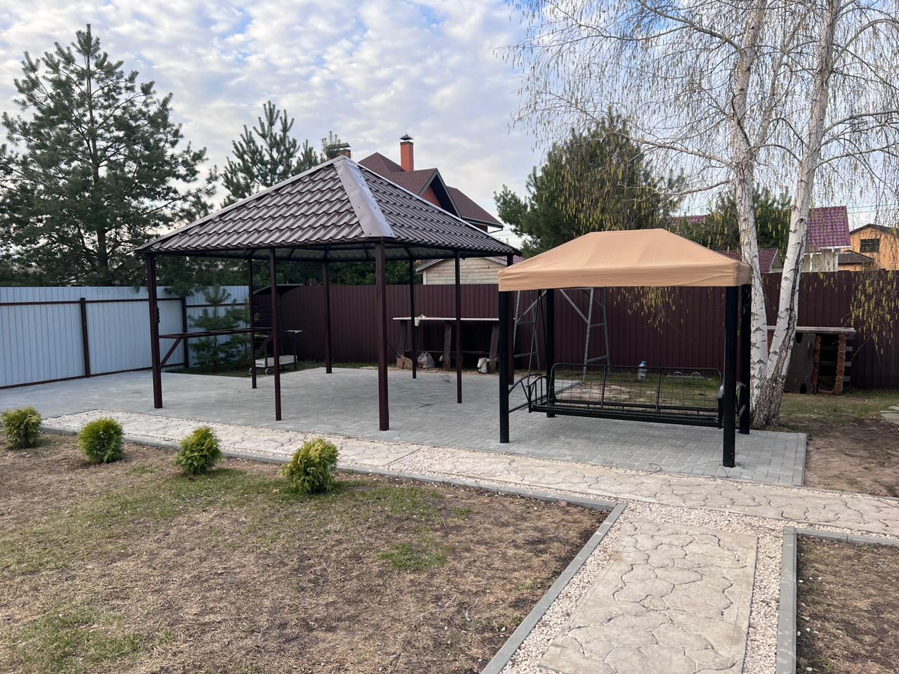 Как выбрать форму беседки под архитектуру дома и геометрию участка в Лакинске